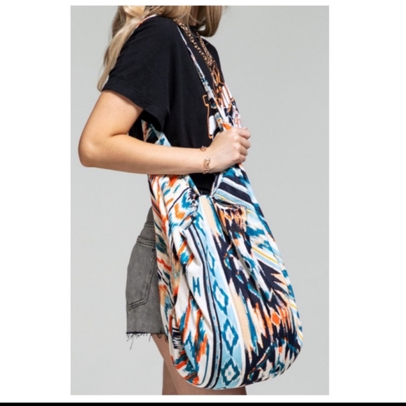 Ruggine Handbags - Ruggine Ocean Breeze Boho bag